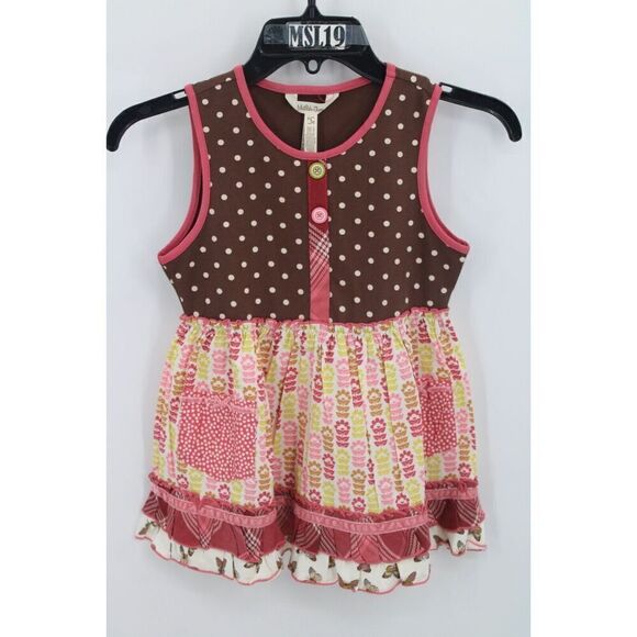 MATILDA JANE Size 8 FULL BLOOM MIXED PRINT SARA TOP Heart to Heart NWT - Picture 6 of 13